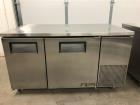 Used True Tuc-60-32f 60" Wide 2-solid Door Deep Undercounter Freezer